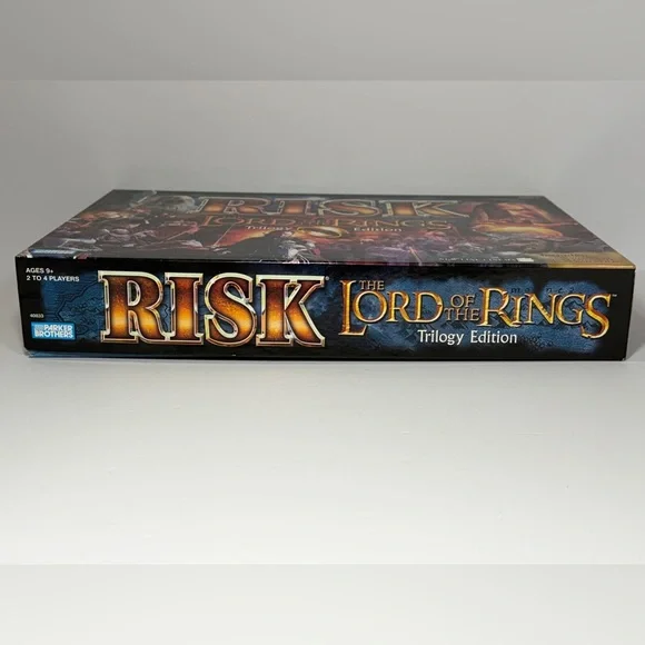 RISK The Lord Of The Rings Trilogy Edition LIKE NEW Complete with Ring CIB - Picture 6 of 15